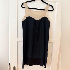 Wayf Black and Cream Dress